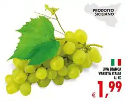 Deco Iperstore Uva bianca varietà Italia offerta