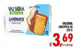 Deco Iperstore Valsòia sandwich bianco e cacao offerta