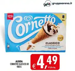 Deco Iperstore Algida Cornetto Classico offerta
