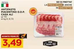 Alì Supermercati Antipasto piacentino D.O.P. Casa Ali offerta