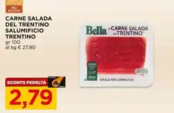 Alì Supermercati Bella la carne salada del Trentino offerta