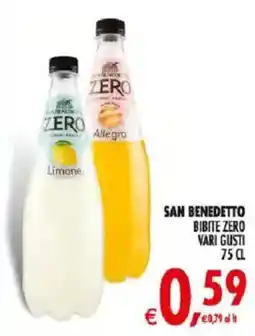 Deco Iperstore San Benedetto bibite zero offerta