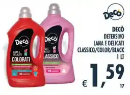 Deco Iperstore Decò Detersivo Lana e Delicati offerta
