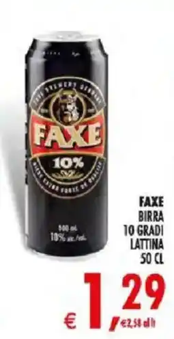 Deco Iperstore Faxe birra 10 gradi offerta