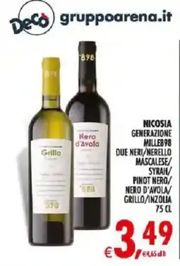Deco Iperstore Nicosia Generazione Mille898 offerta
