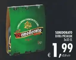 Deco Iperstore Semedorato birra premium offerta