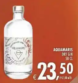 Deco Iperstore Aquamaris Dry Gin offerta