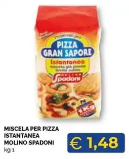 Maxisconto Miscela per pizza istantanea Molino Spadoni offerta