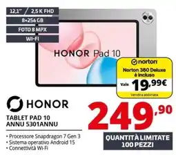 Comet Honor Pad 10 offerta