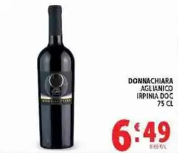 Deco Supermercati Donnachiara Aglianico offerta