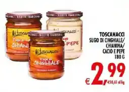 Deco Iperstore Toscanacci sugo di cinghiale offerta