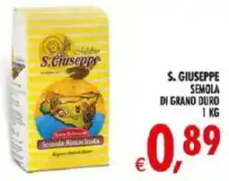 Deco Iperstore S. Giuseppe semola di grano duro offerta