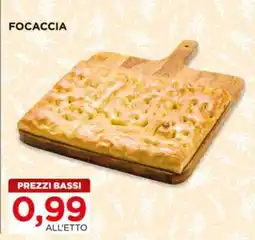 Alì Supermercati Focaccia offerta