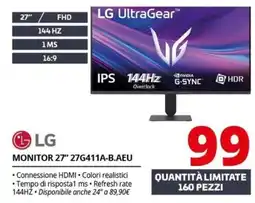 Comet LG MONITOR 27" offerta