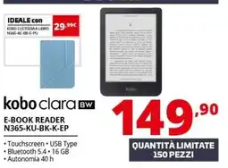 Comet kobo clara BW E-BOOK READER offerta