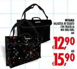 Deco Iperstore Valigetta in tessuto mitama offerta