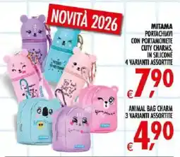 Deco Iperstore Mitama portachiavi con portamonete cuty charms offerta