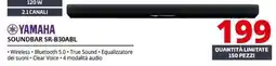 Comet Yamaha Soundbar SR-B30ABL offerta