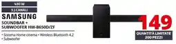 Comet Samsung soundbar + subwoofer hw-b650d/zf offerta