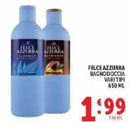 Deco Supermercati Felce azzurra bagno doccia offerta
