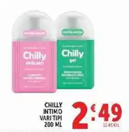 Deco Supermercati Chilly intimo vari tipi offerta