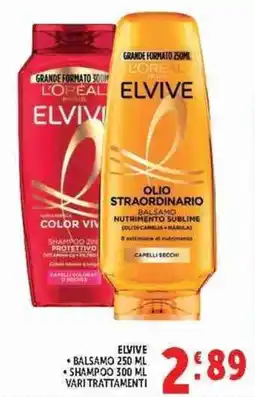 Deco Supermercati Elvive balsamo olio straordinario offerta