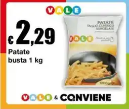 Sì con te Supermercati Patate taglio classico surgelate Vale offerta