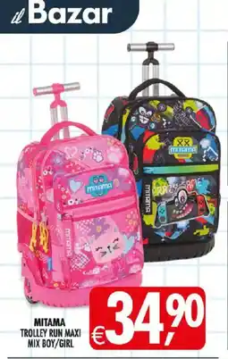 Deco Iperstore Mitama Trolley Run Maxi Mix Boy/Girl offerta