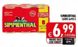 Deco Iperstore Simmenthal carne offerta