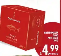 Deco Iperstore Gastronauta tonno pinne gialle offerta