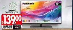 Deco Iperstore Panasonic smart tv fire 32" hd offerta
