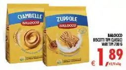 Deco Iperstore Biscotti tipi classici Balocco offerta