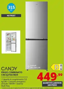 Comet Candy frigo combinato offerta