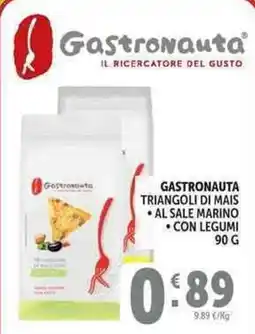 Deco Supermercati Gastronauta triangoli di mais offerta