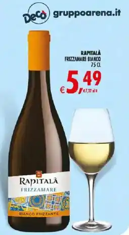 Deco Iperstore Rapitalà Frizzamare Bianco Frizzante offerta