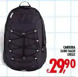 Deco Iperstore Carrera zaino smash unisex offerta