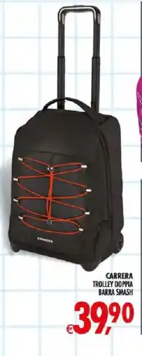 Deco Iperstore Carrera trolley doppia barra smash offerta