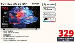 Comet TV Ultra HD 4K 55" TCL offerta