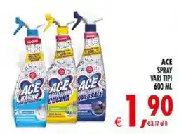 Deco Iperstore Ace spray vari tipi offerta