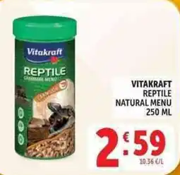 Deco Supermercati Vitakraft Reptile Natural Menu offerta