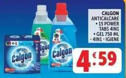 Deco Supermercati Calgon anticalcare offerta
