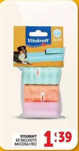 Deco Supermercati Vitakraft Sacchetti raccogli feci offerta