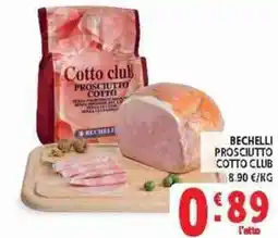 Deco Supermercati Prosciutto Cotto Club offerta