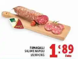 Deco Supermercati Fumagalli Salame Napoli offerta