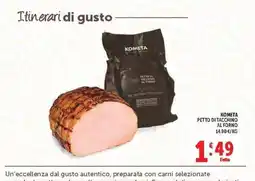 Deco Supermercati Kometa petto di tacchino al forno offerta