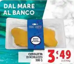 Deco Supermercati Cotoletta di merluzzo Mare Ciùoso offerta