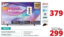 Comet Hisense Smart TV QLED 55" 4K offerta