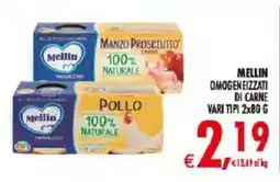 Deco Iperstore Mellin omogeneizzati di carne offerta