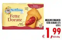 Deco Iperstore Mulino Bianco Fette Dorate offerta