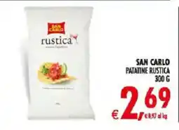 Deco Iperstore San Carlo patatine rustica offerta
